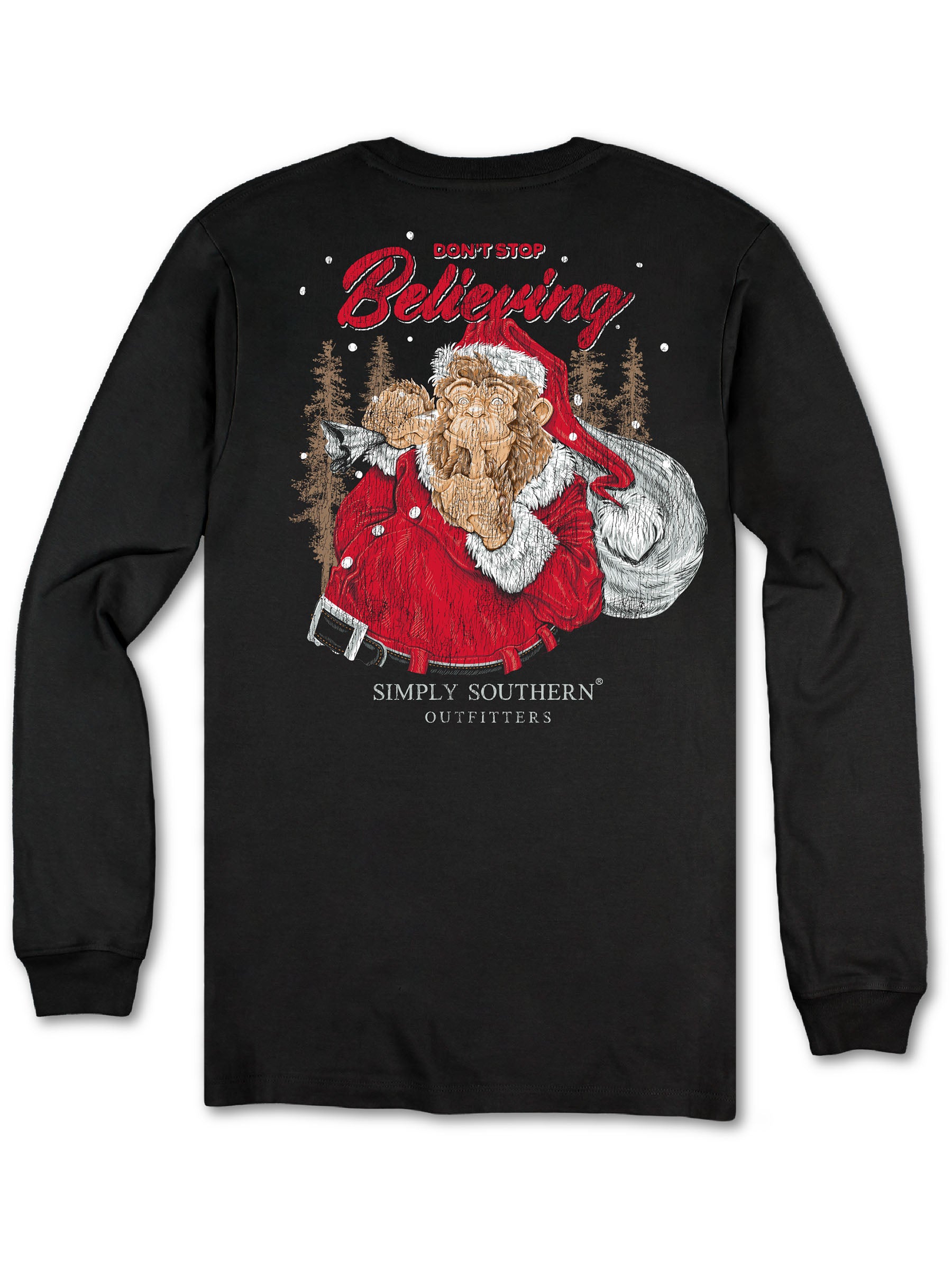 Simply Southern Don't Stop Holiday Long Sleeve Unisex T-Shirt