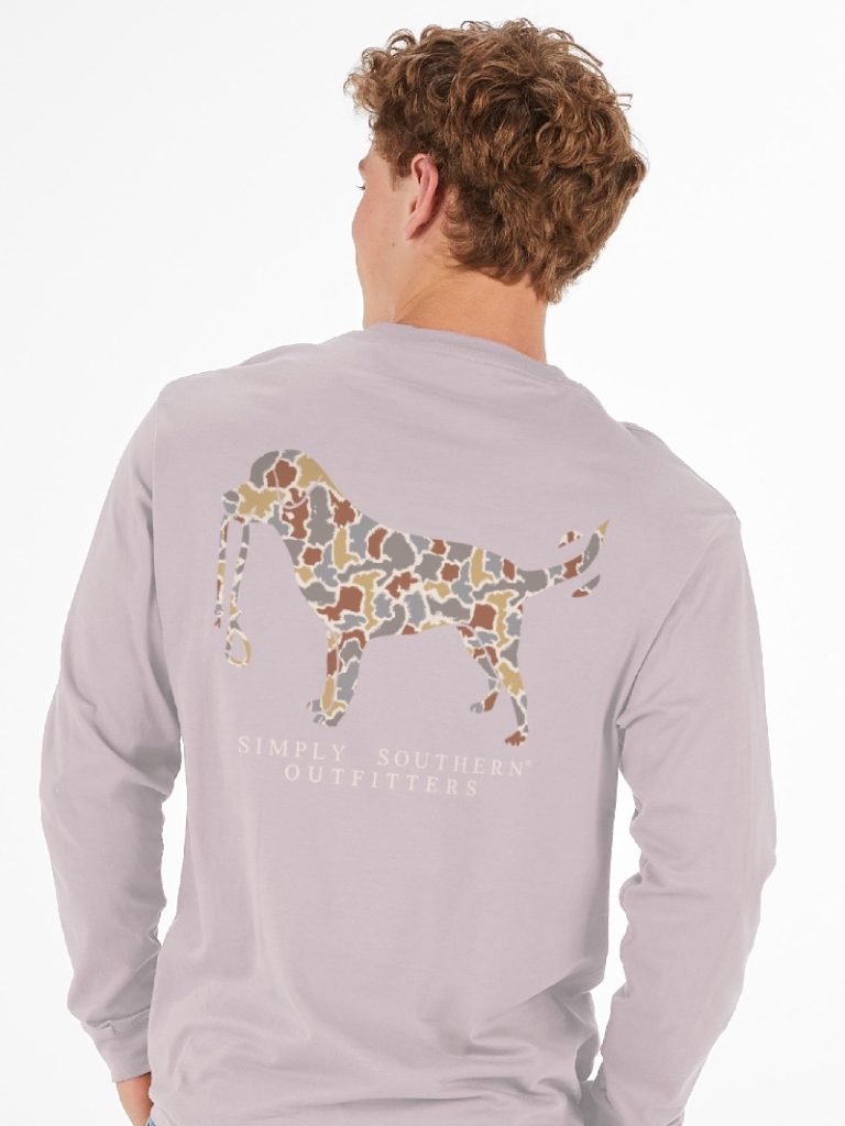 Simply Southern Logo Camo Long Sleeve Unisex T-Shirt