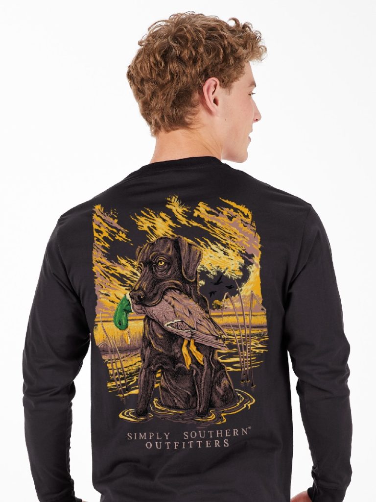 Simply Southern Swamp Dog Long Sleeve Unisex T-Shirt - SimplyCuteTees