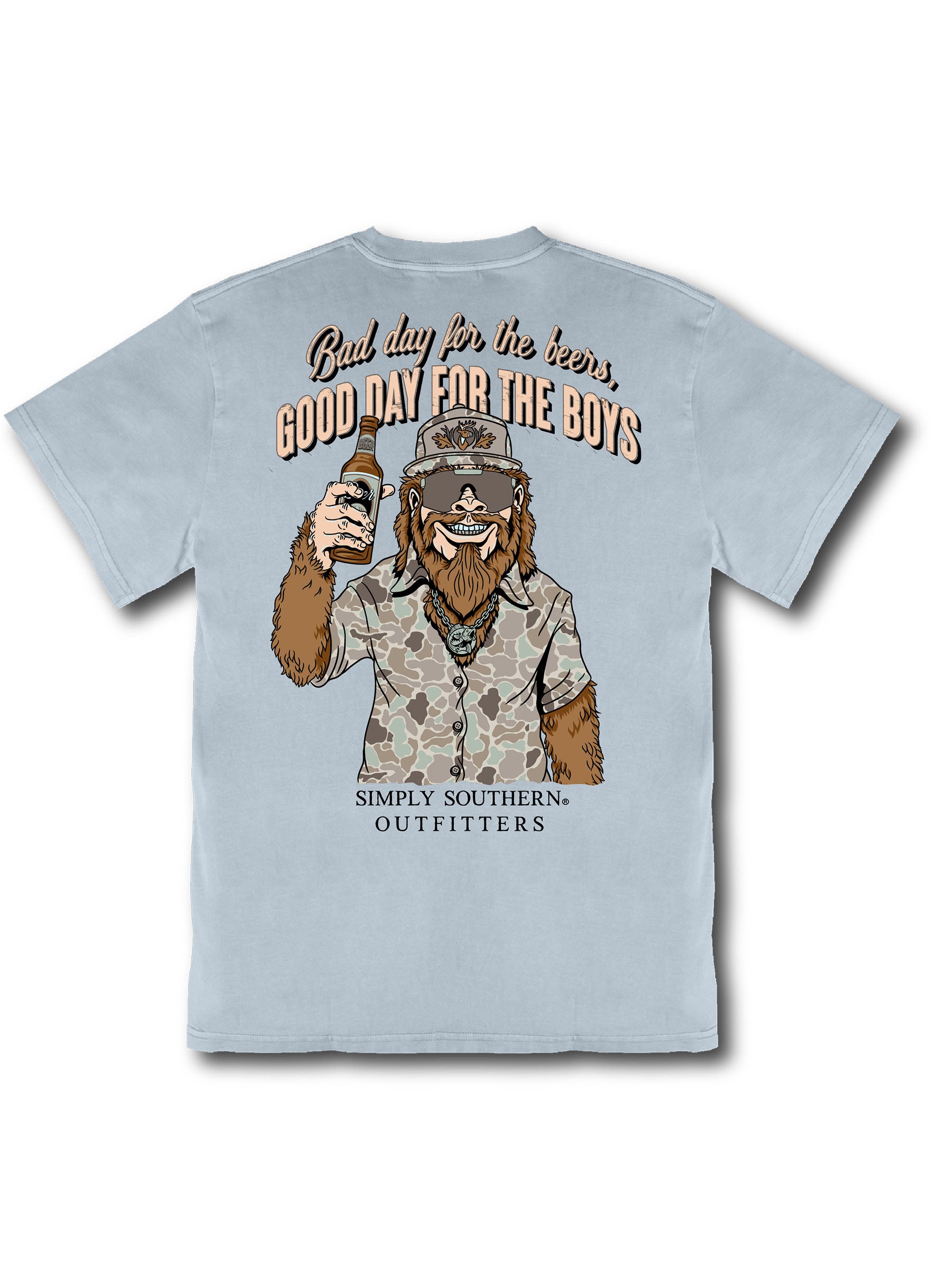 Simply Southern Outfitters Bigfoot Mineral Washed Unisex T-Shirt - SimplyCuteTees
