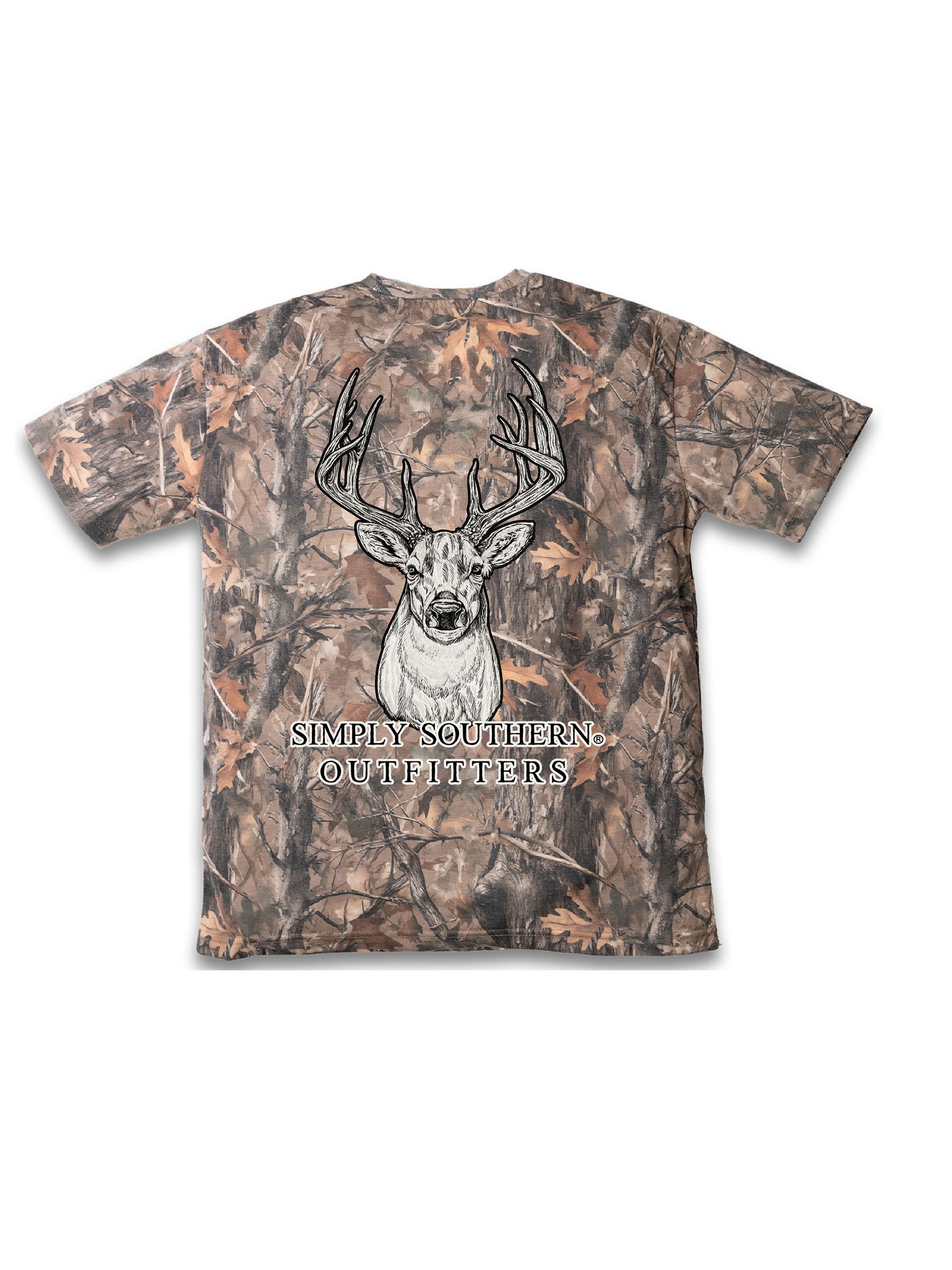 Simply Southern Buck Logo Camo Unisex T-Shirt