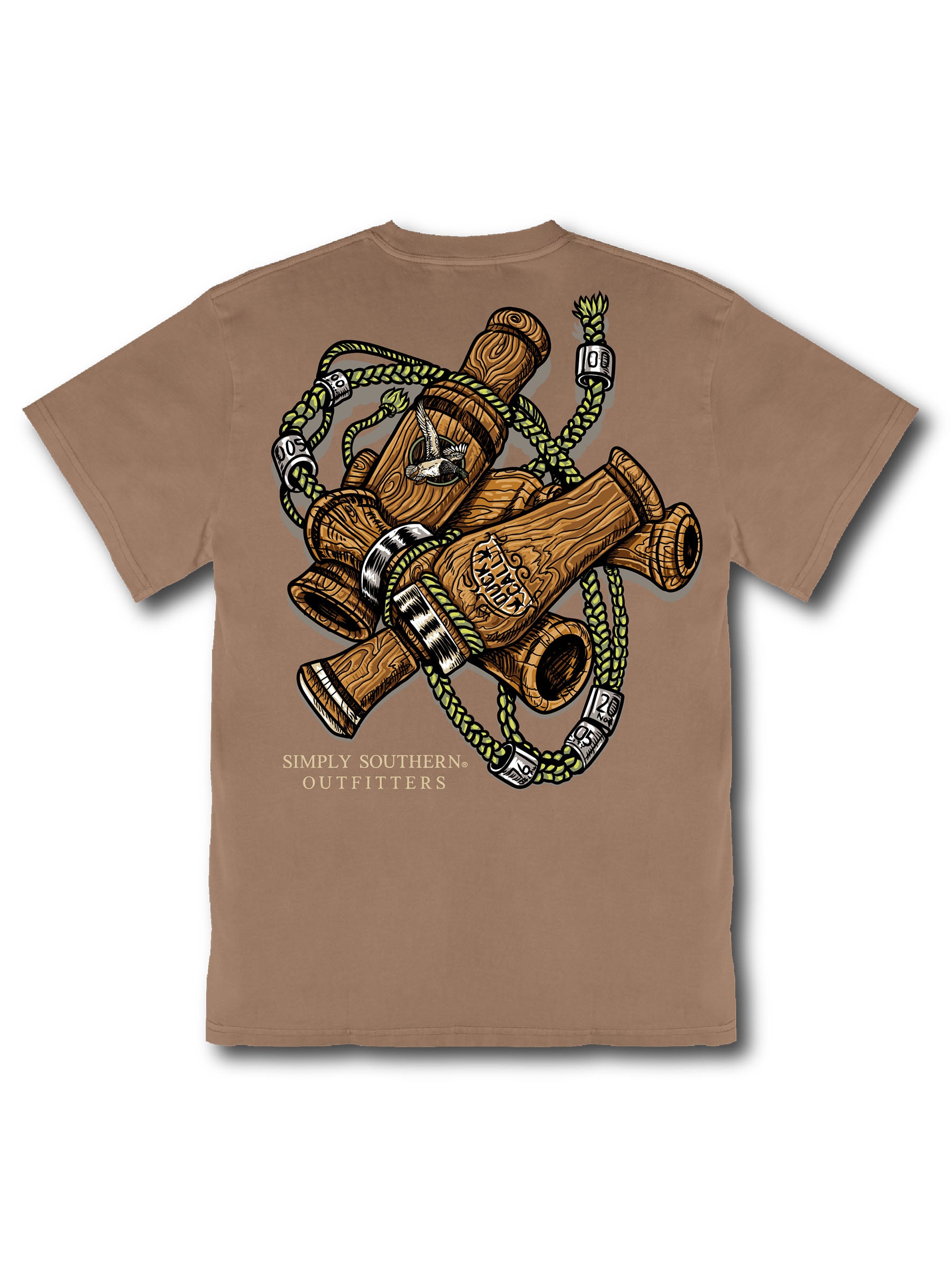 Simply Southern Outfitters Duck Call Mineral Washed Unisex T-Shirt