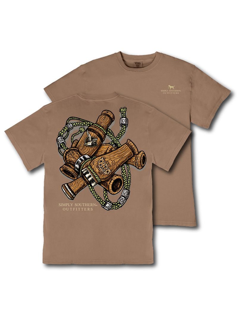 Simply Southern Outfitters Duck Call Mineral Washed Unisex T-Shirt