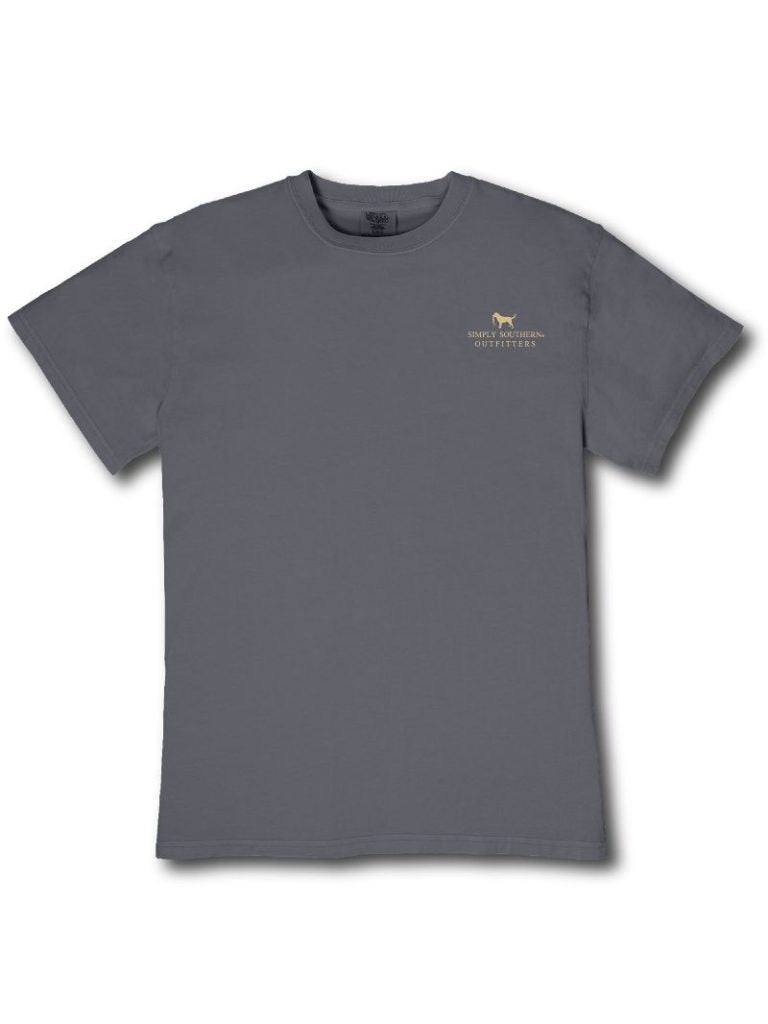 Simply Southern Outfitters Camo Dog Mineral Washed Unisex T-Shirt - SimplyCuteTees