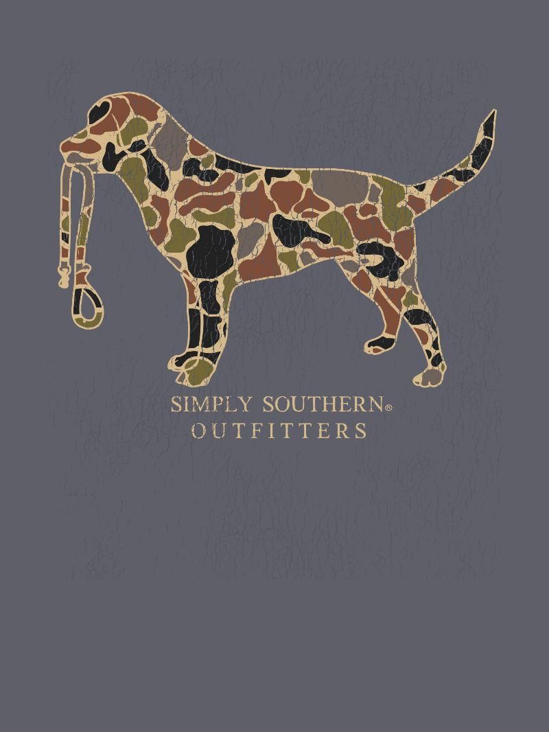 Simply Southern Outfitters Camo Dog Mineral Washed Unisex T-Shirt - SimplyCuteTees