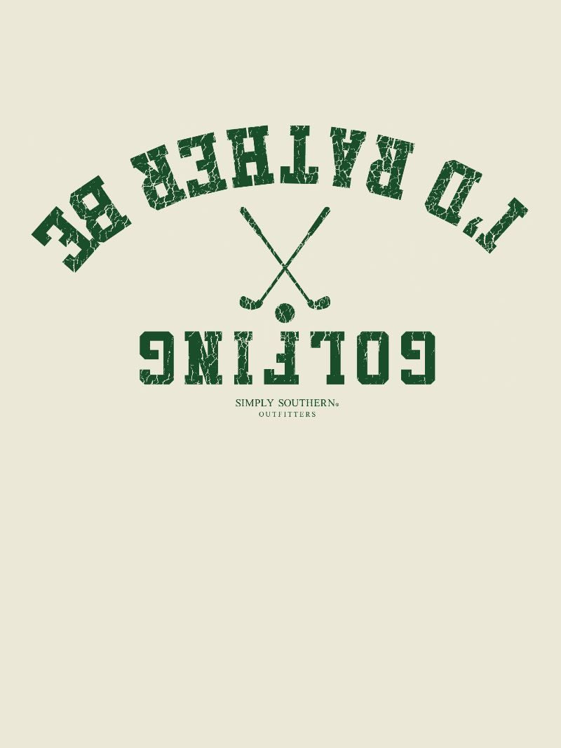 Simply Southern Outfitters Golfing Mineral Washed Unisex T-Shirt
