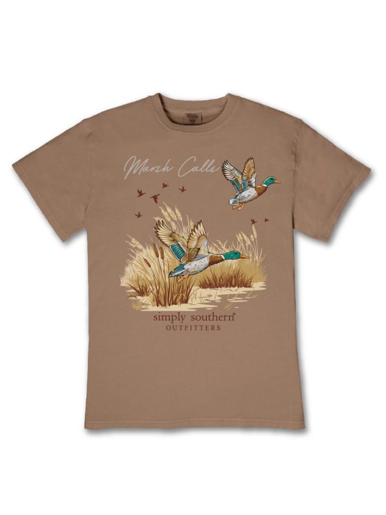 Simply Southern Marsh Duck Mineral Washed Unisex T-Shirt