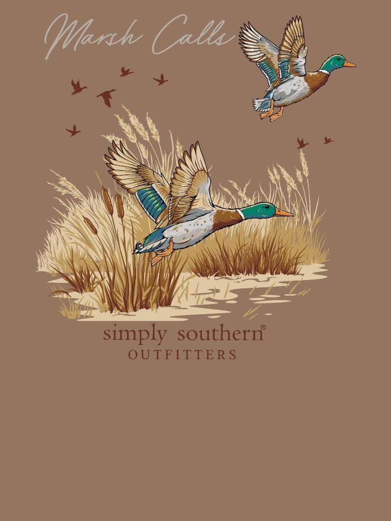 Simply Southern Marsh Duck Mineral Washed Unisex T-Shirt