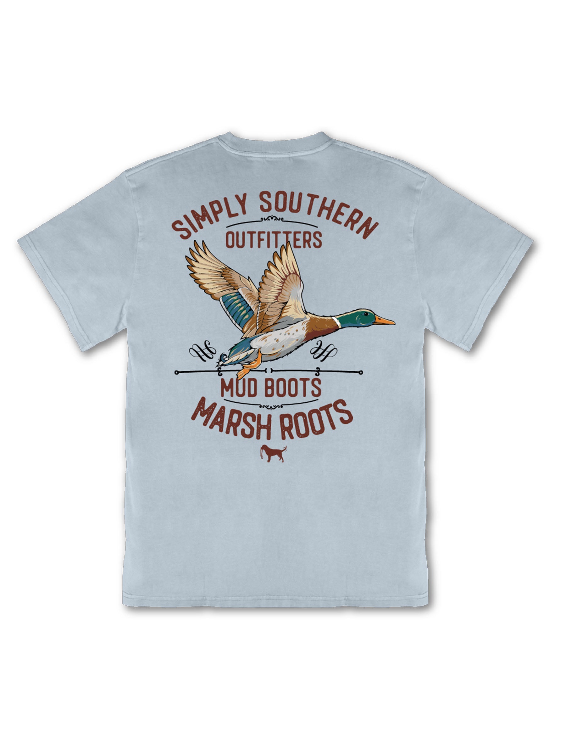 Simply Southern Mud Duck Mineral Washed Unisex T-Shirt