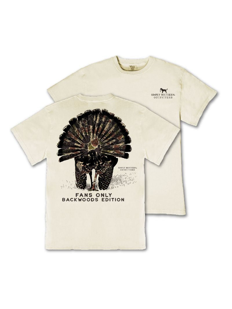 Simply Southern Fans Only Mineral Washed Unisex T-Shirt