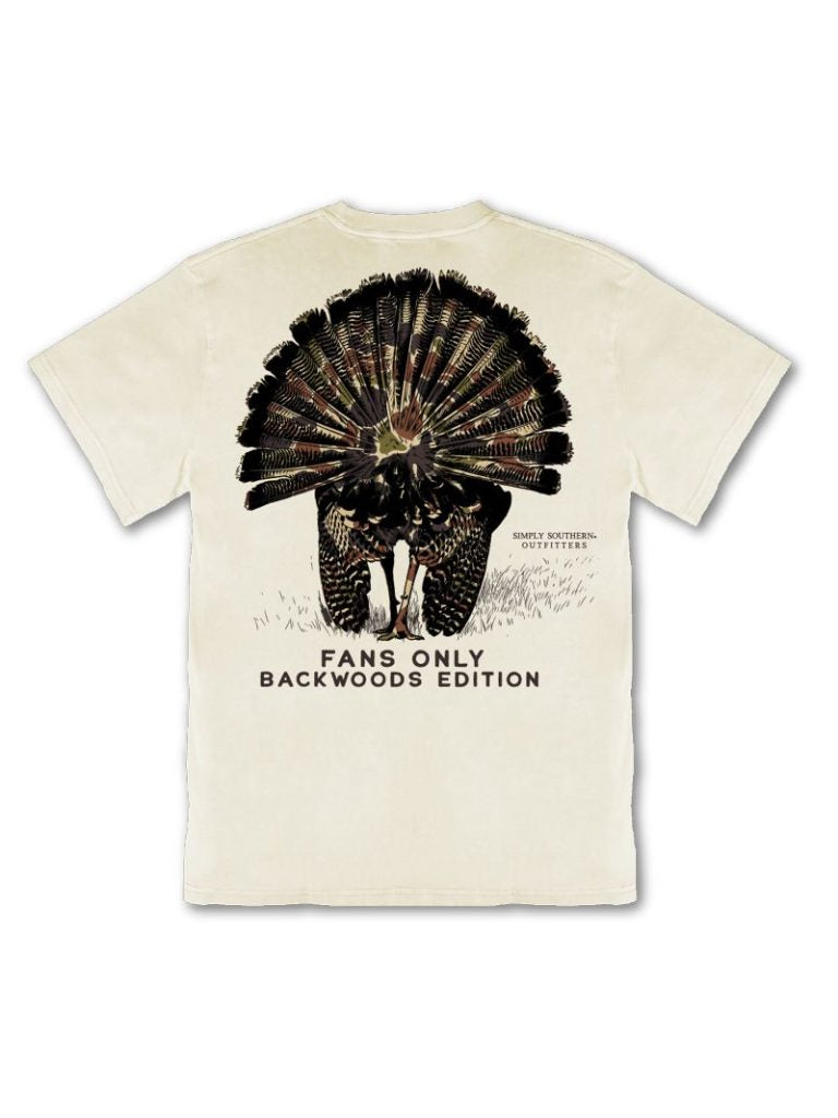 Simply Southern Fans Only Mineral Washed Unisex T-Shirt
