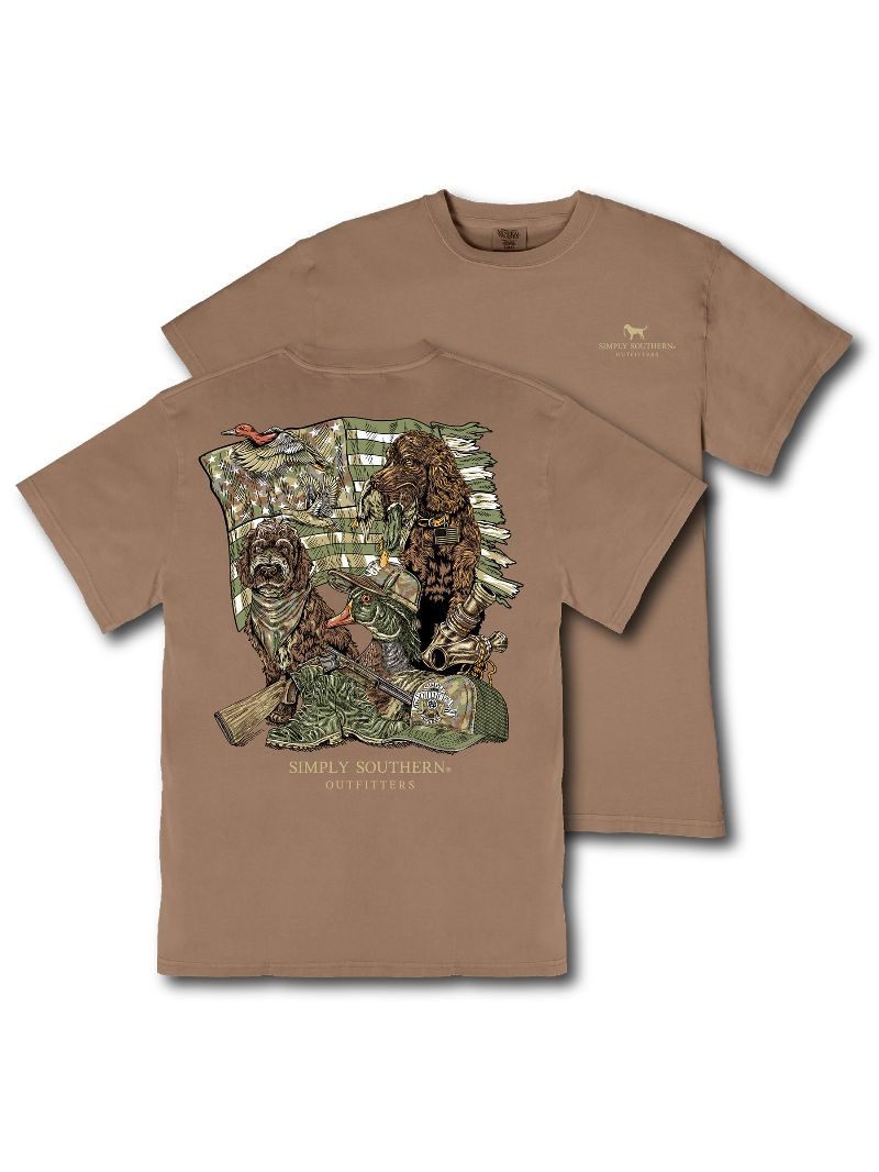 Simply Southern Outfitters USA Ready Mineral Washed Unisex T-Shirt - SimplyCuteTees