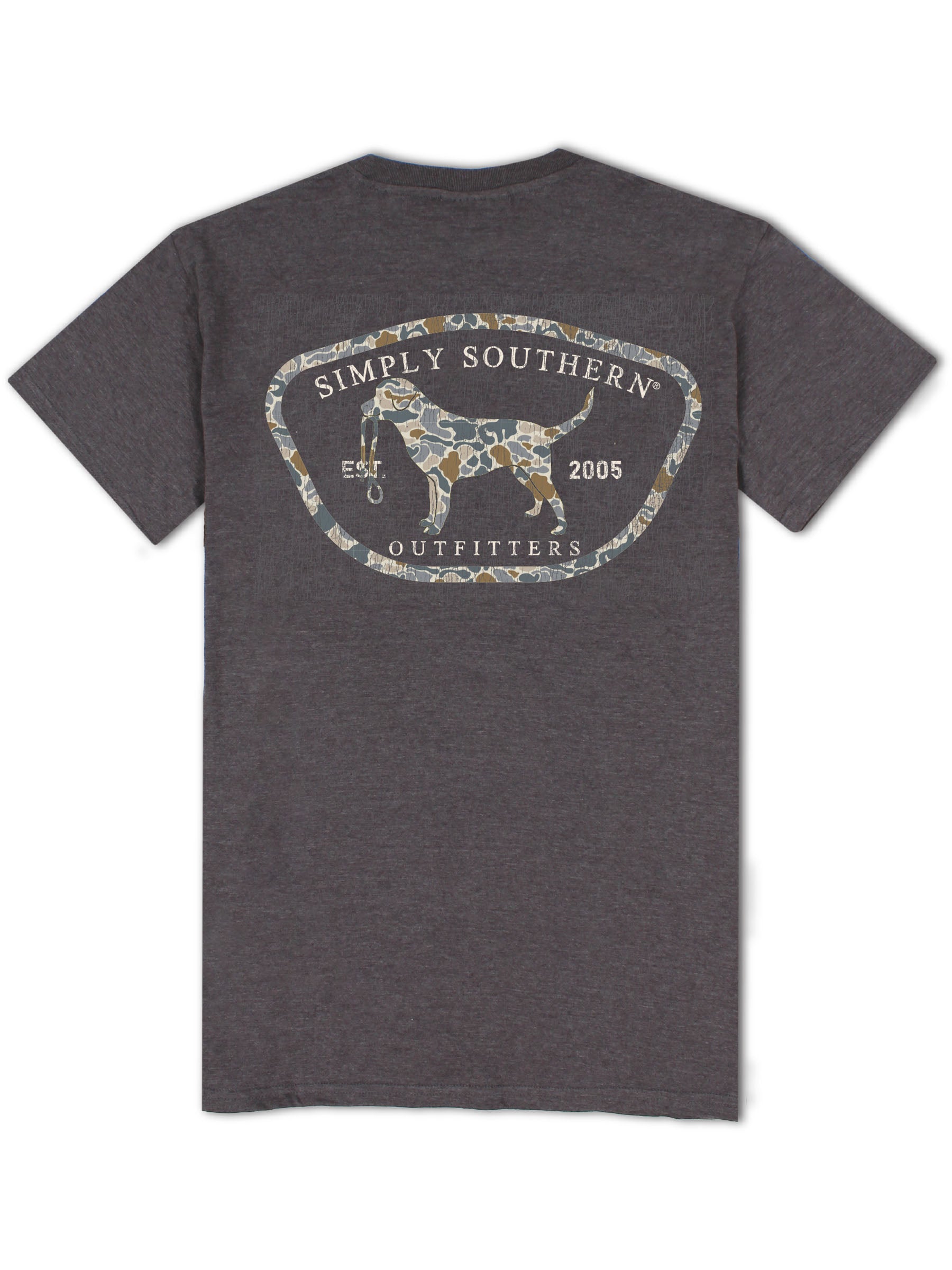 Simply Southern Camo Dog Unisex T-Shirt - SimplyCuteTees