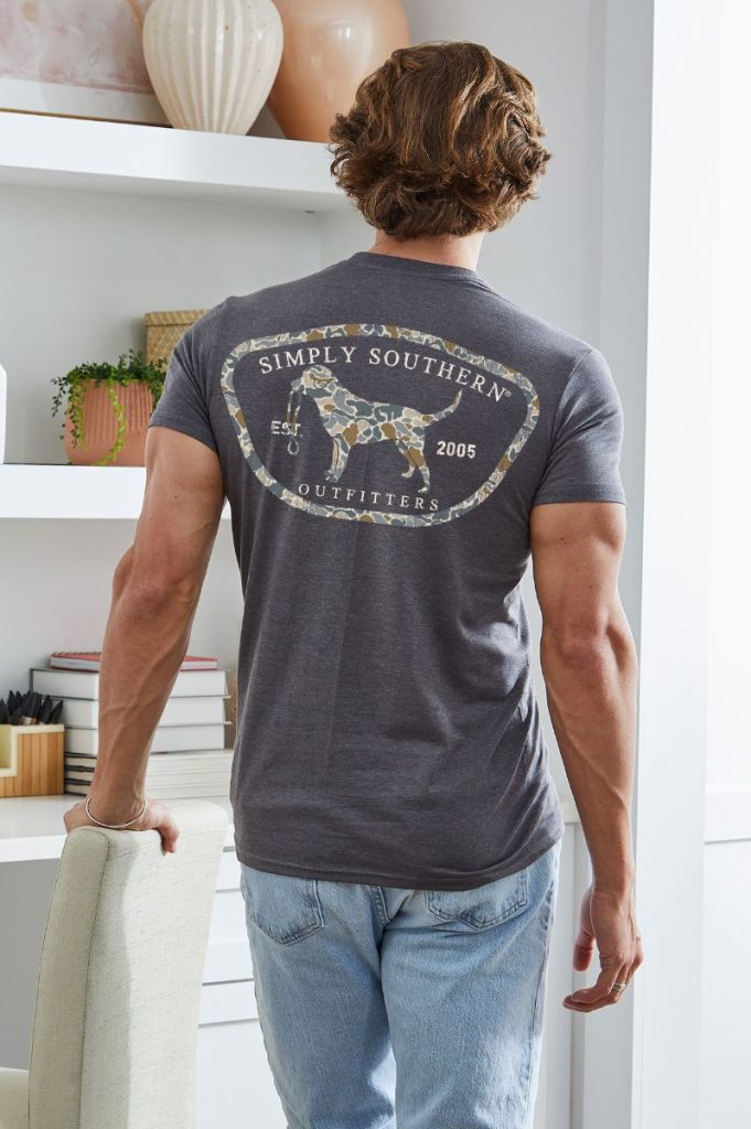 Simply Southern Camo Dog Unisex T-Shirt - SimplyCuteTees