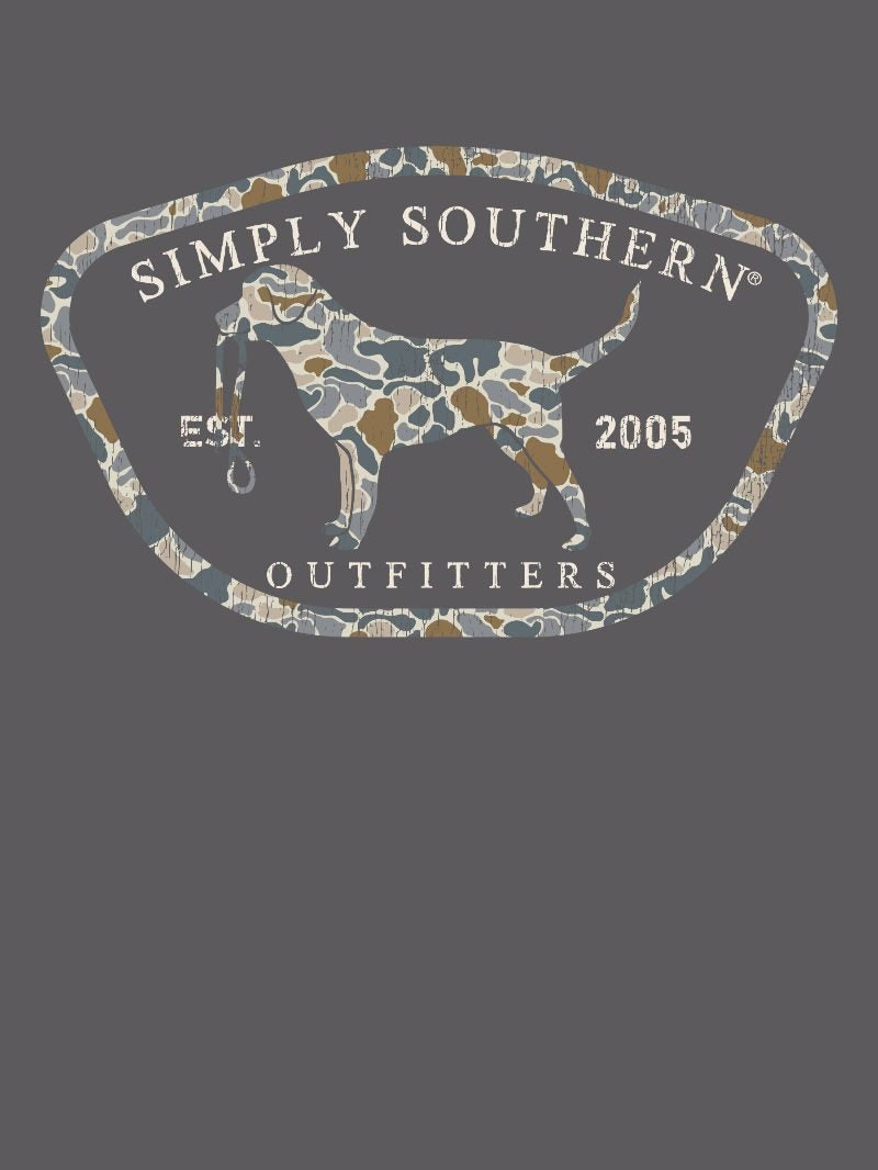 Simply Southern Camo Dog Unisex T-Shirt - SimplyCuteTees