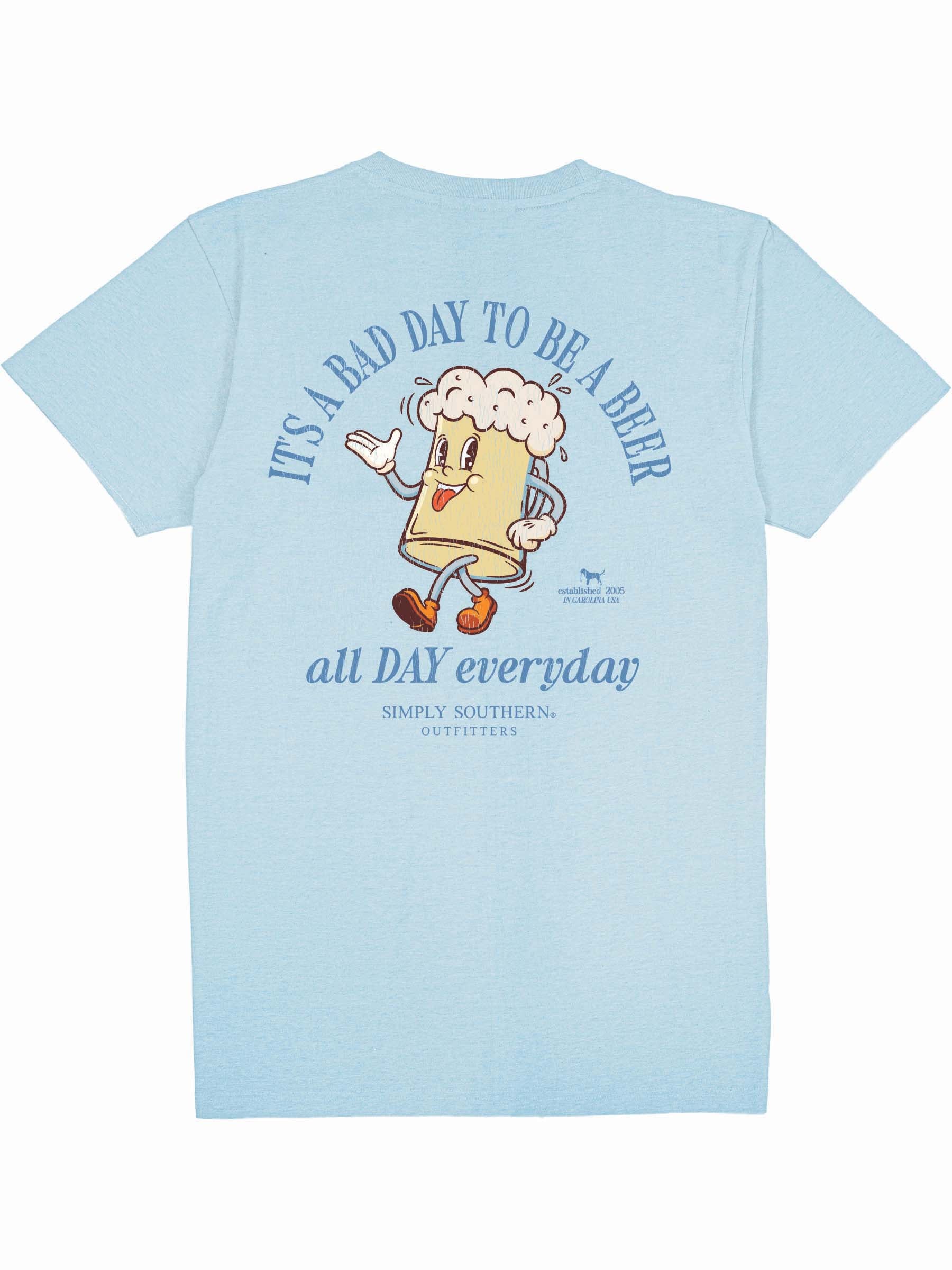 Simply Southern Merican Dude Drink Ice Unisex T-Shirt - SimplyCuteTees