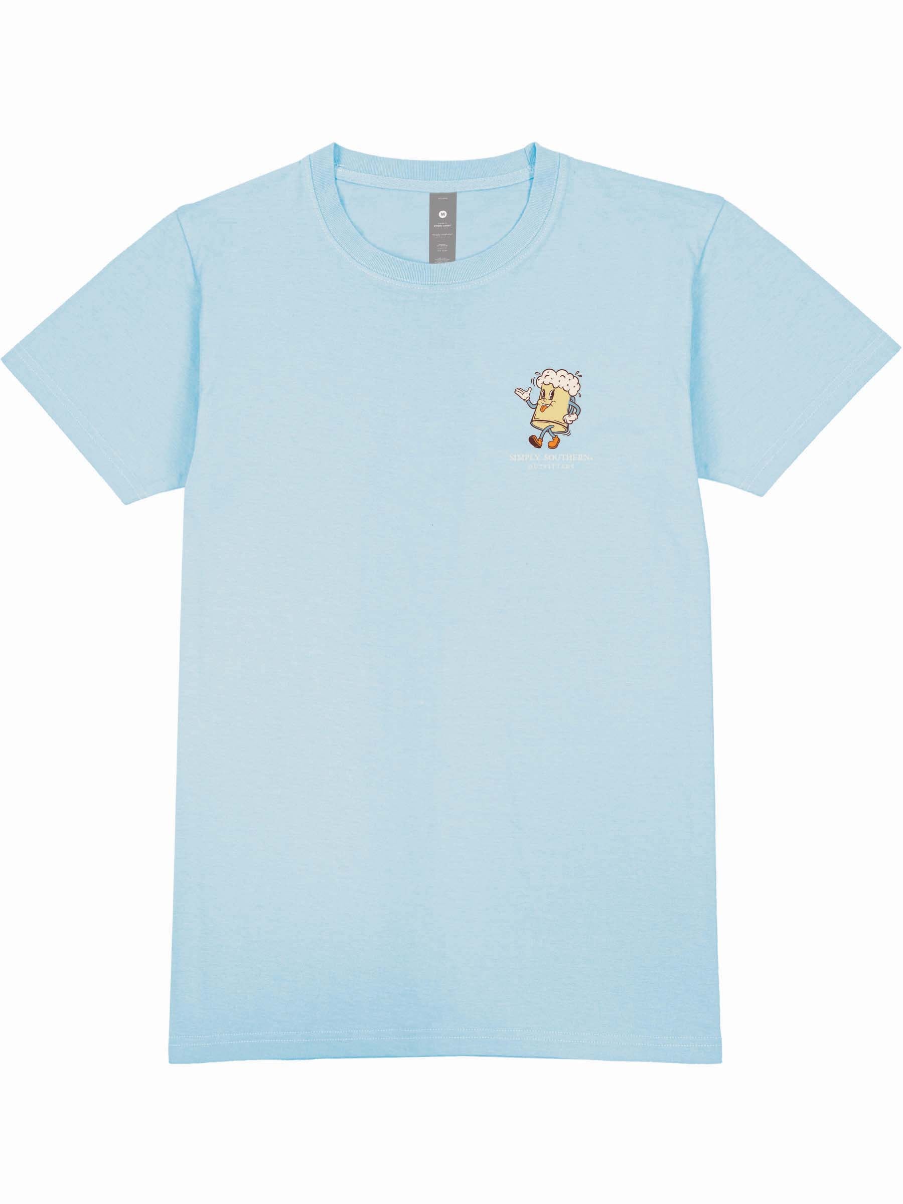 Simply Southern Merican Dude Drink Ice Unisex T-Shirt - SimplyCuteTees