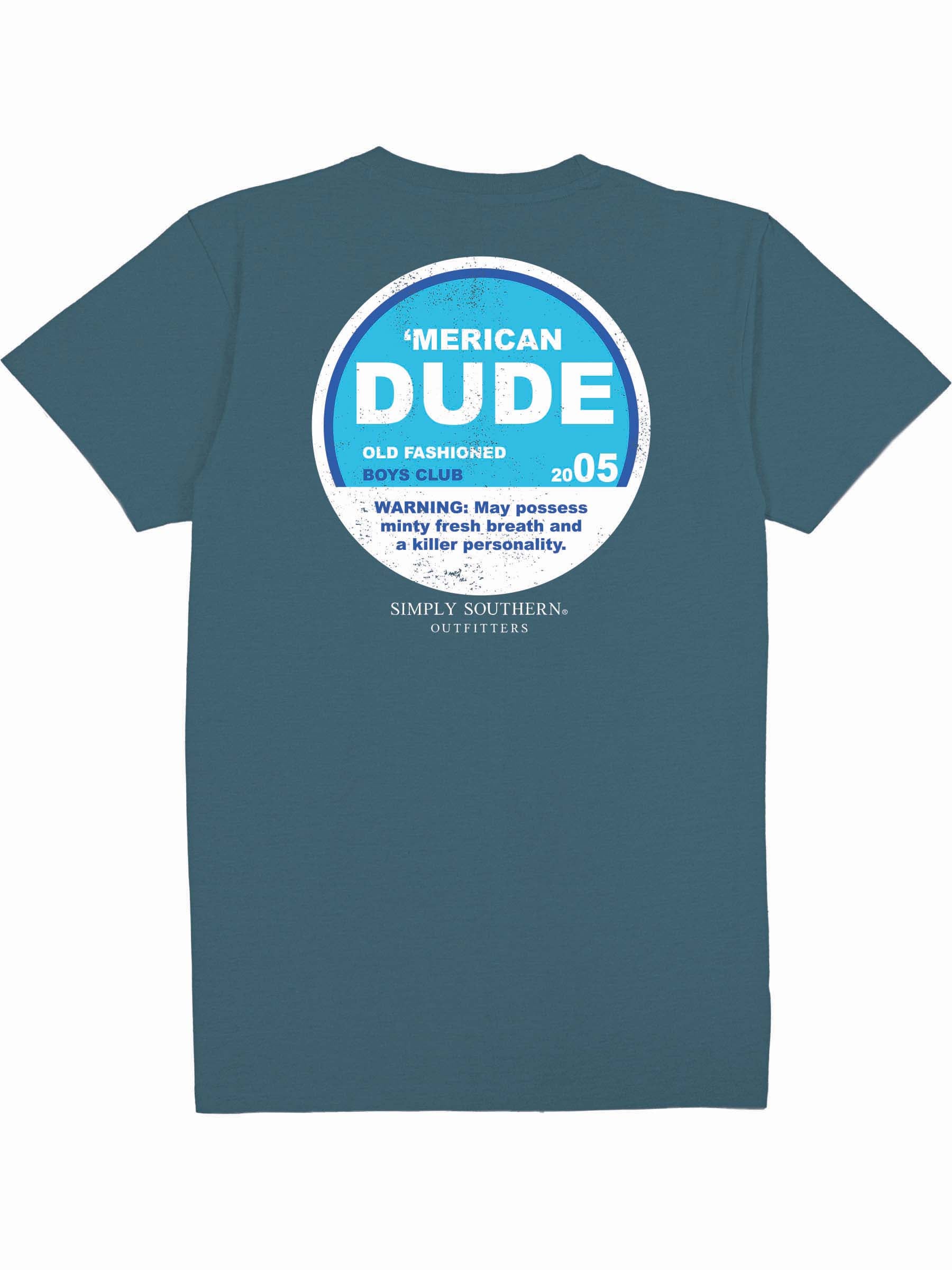 Simply Southern Merican Dude Boys Club Unisex T-Shirt - SimplyCuteTees