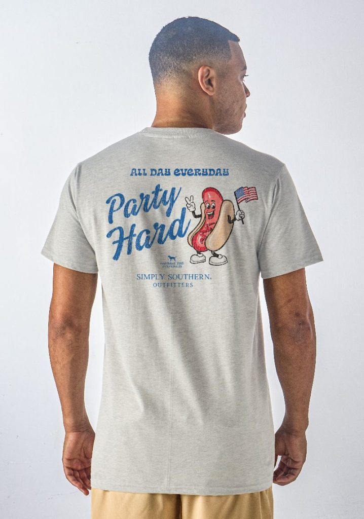 Simply Southern Party Hard Unisex T-Shirt - SimplyCuteTees