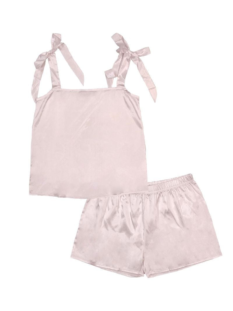 Simply Southern Soft Bow Top &amp; Shorts Pj Set - SimplyCuteTees