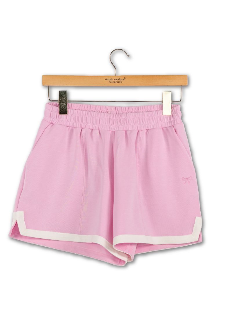 Simply Southern 0126 Pintuck Lounge Shorts