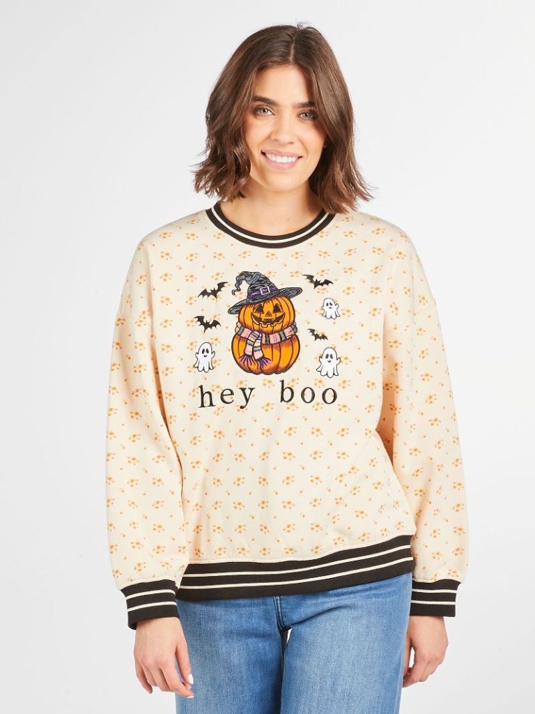 Simply Southern Pumpkin Fall Crew Long Sleeve T-Shirt