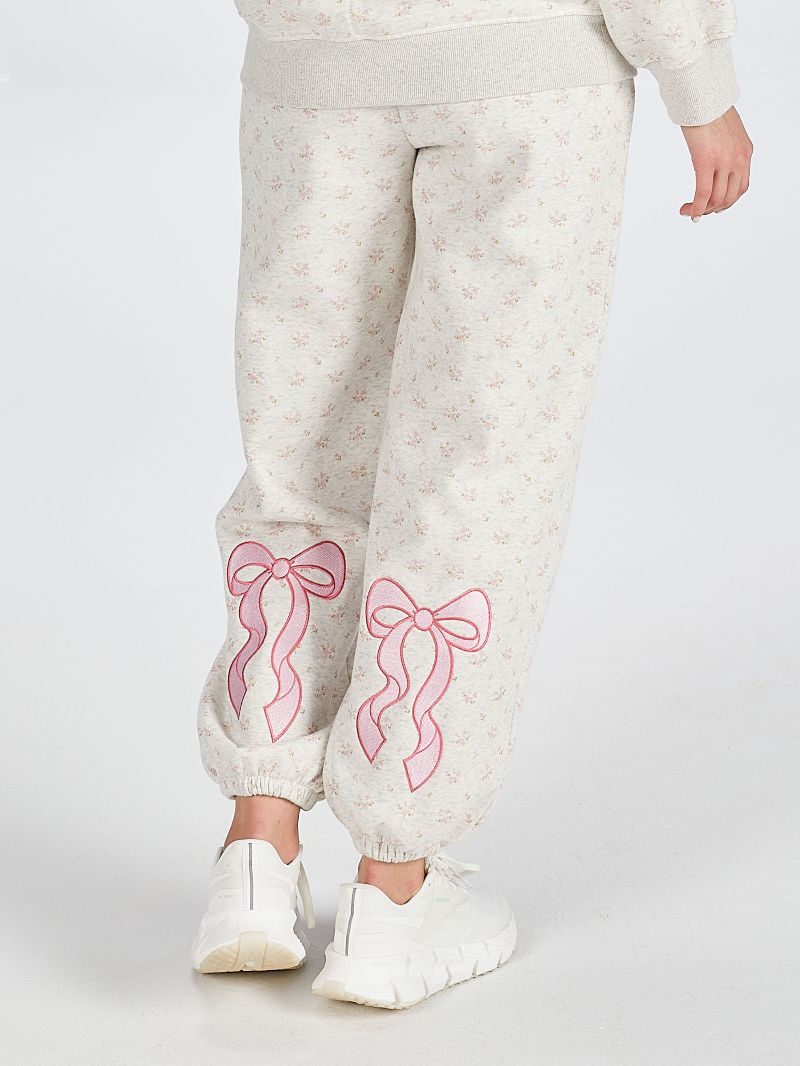 Simply Southern Pink Bow Pattern Alice Lounge Pants