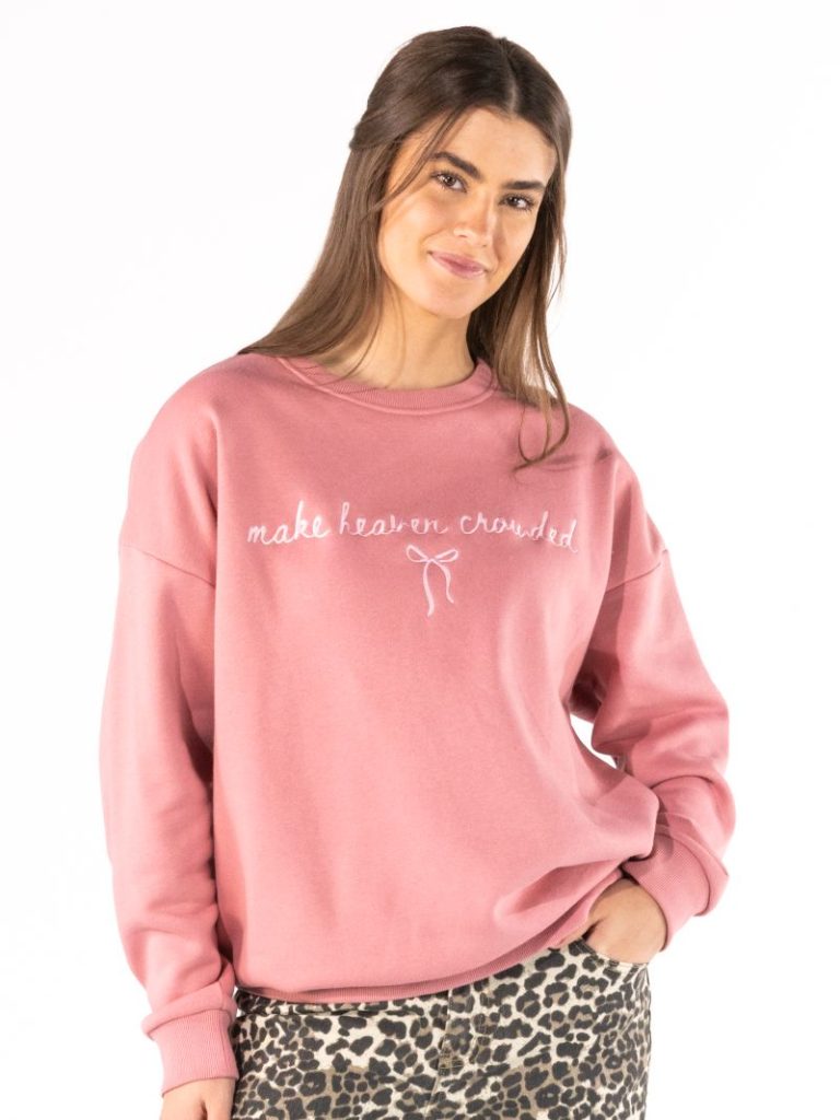 Simply Southern 0226 Heaven EVD Embroidered Long Sleeve Crew