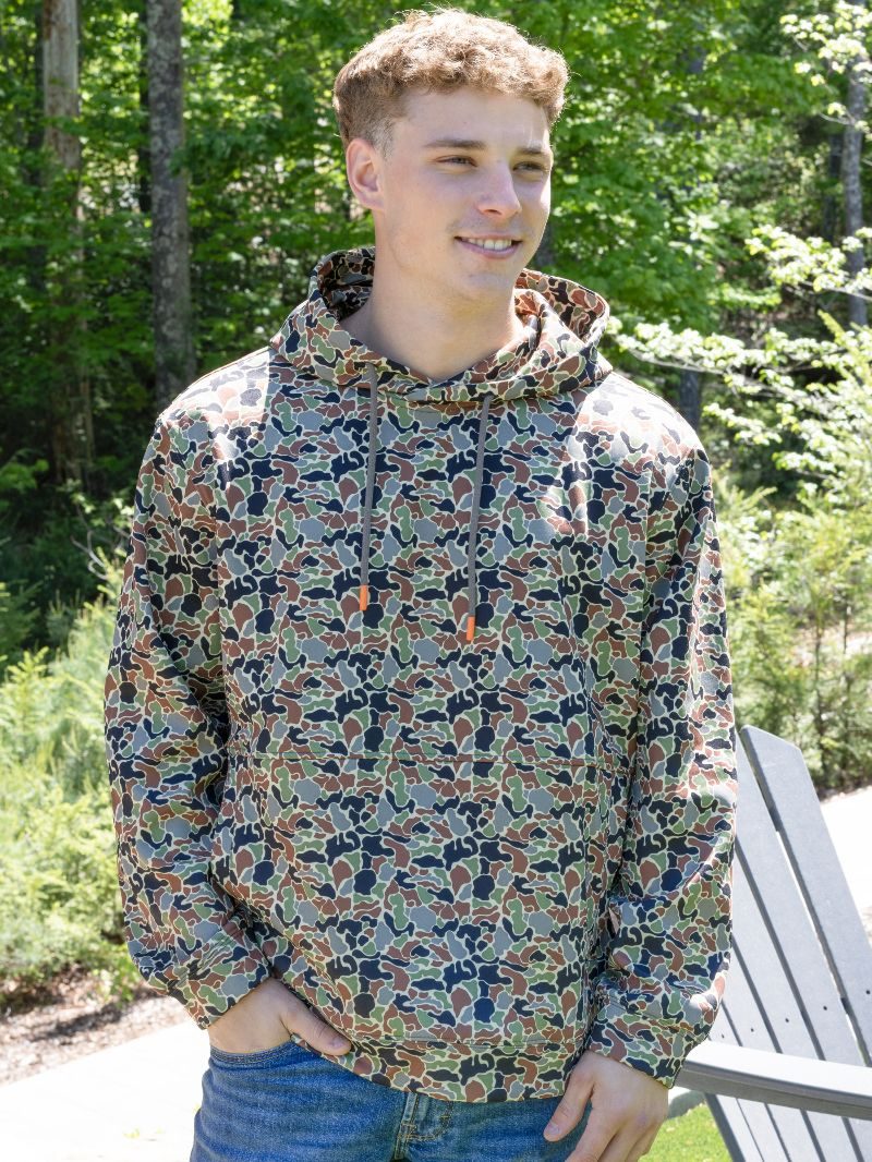 Simply Southern William Classic Camo Unisex Long Sleeve Hoodie