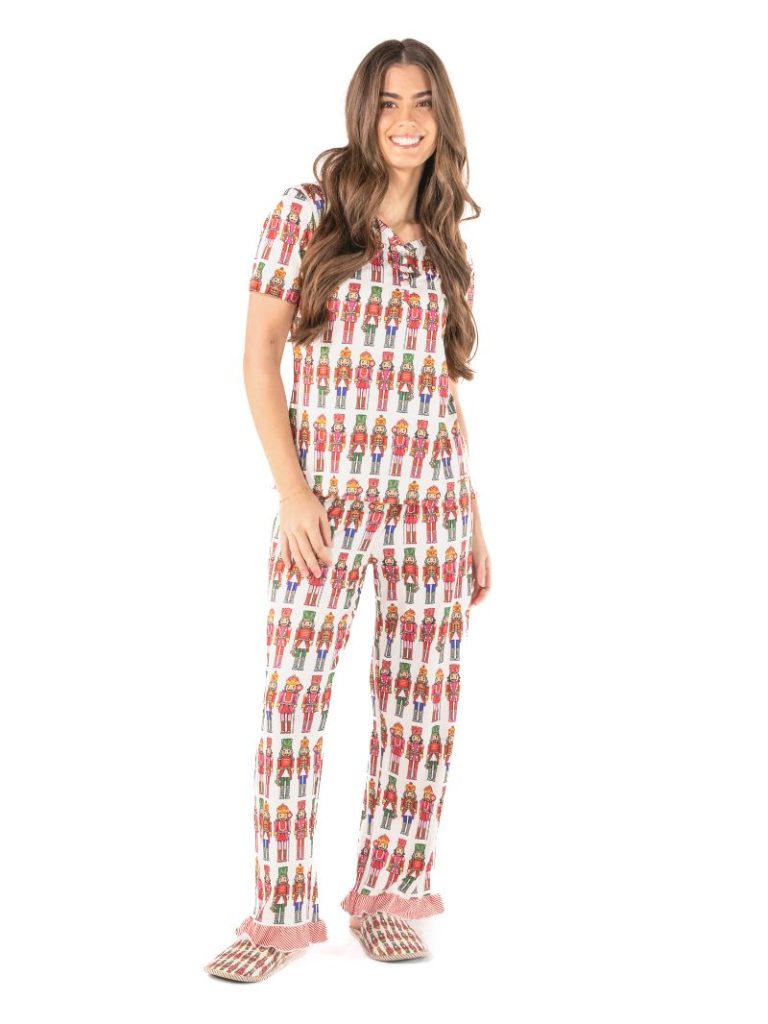 Simply Southern 0226 Nutcracker Holiday PJ Pants &amp; Top Set
