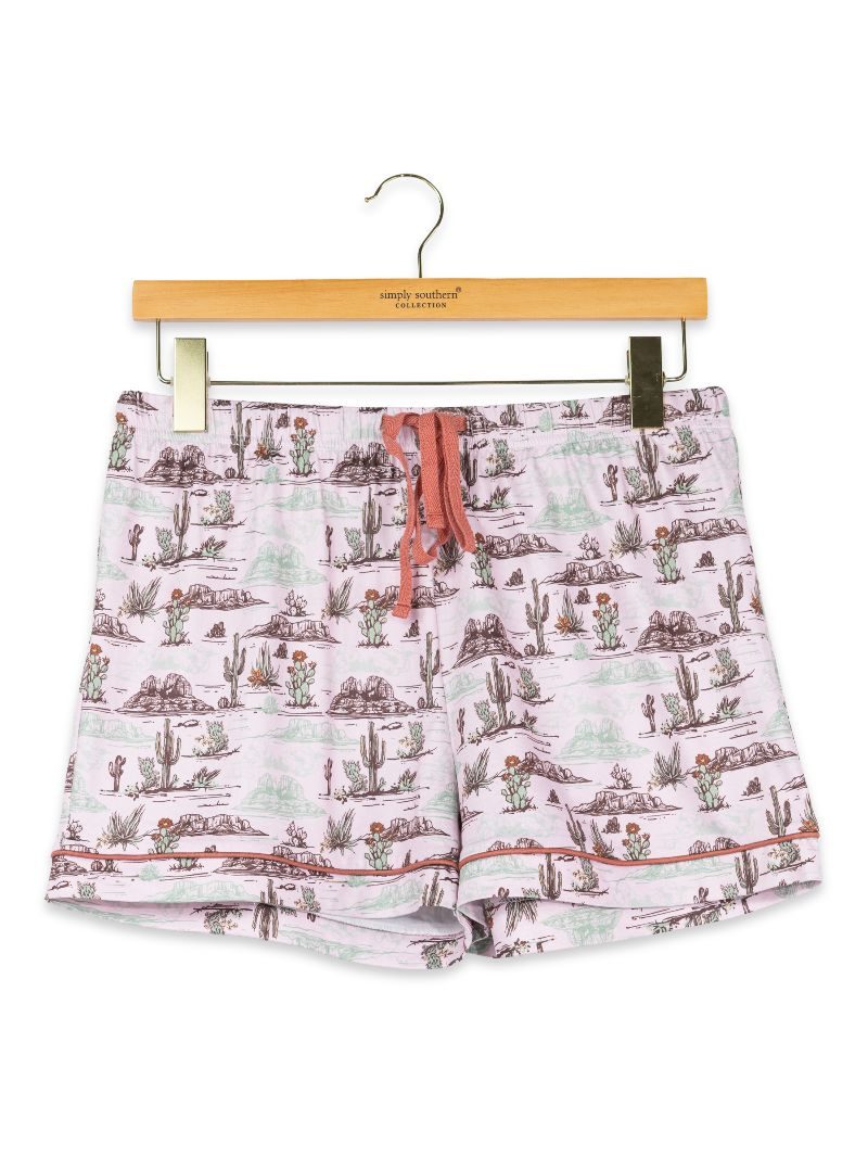 Simply Southern 0226 Preppy Patterns PJ Shorts