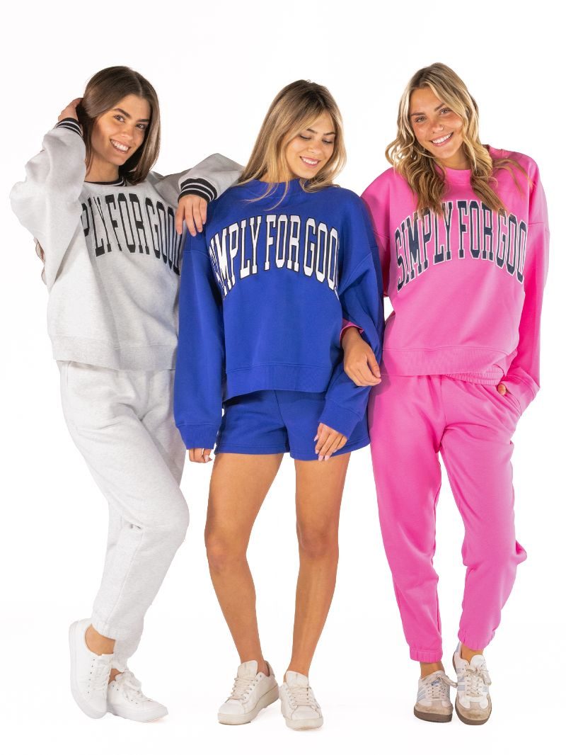 Simply Southern 0226 S4G Logo Pullover Crewneck Sweatshirt