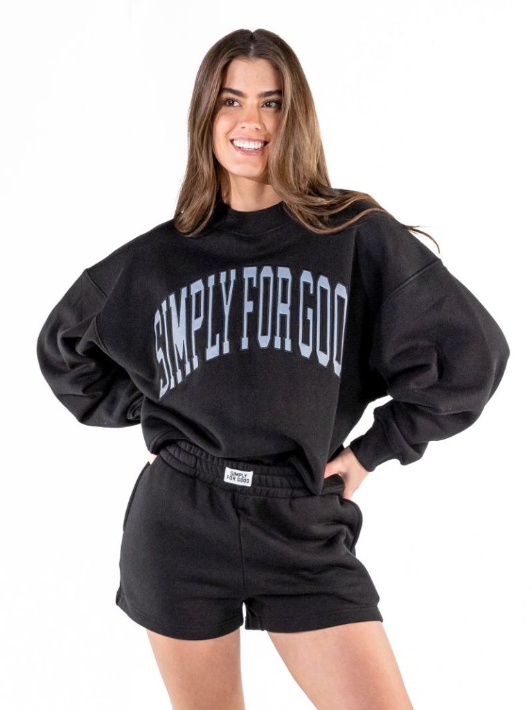 Simply Southern 0226 S4G Logo Pullover Crewneck Sweatshirt