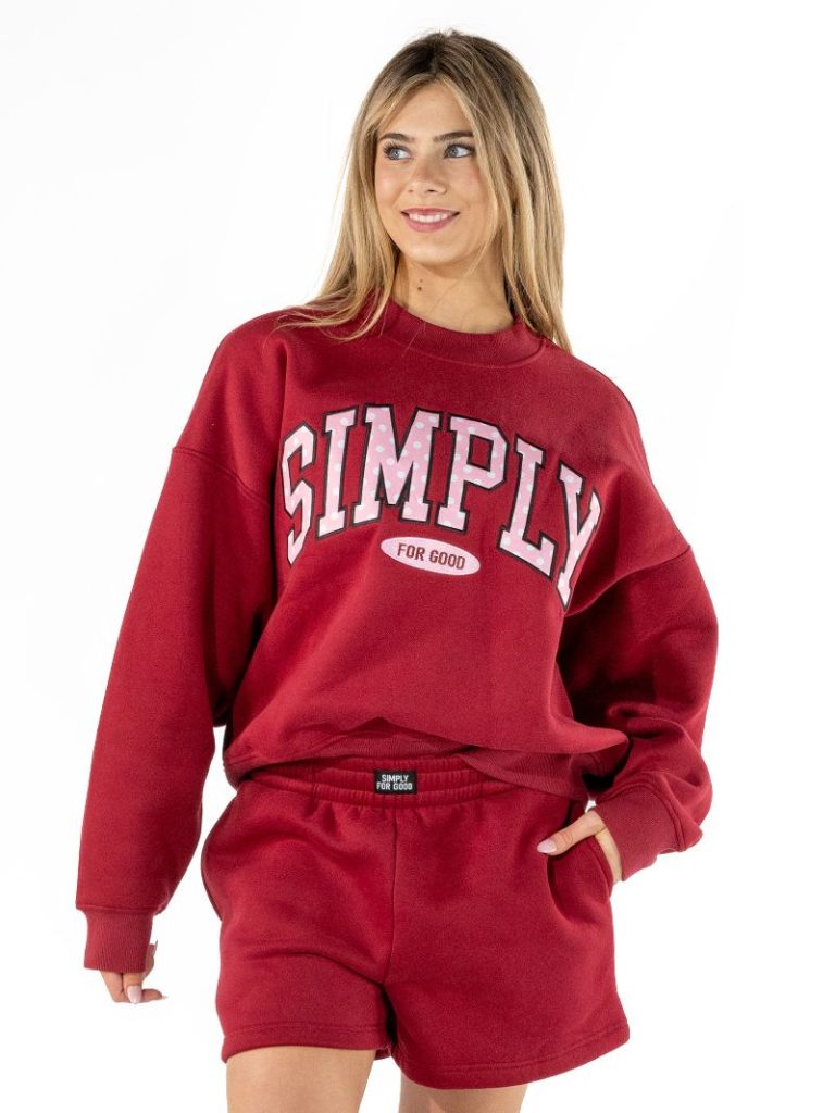 Simply Southern S4G Polka Dot Pullover Crewneck Sweatshirt