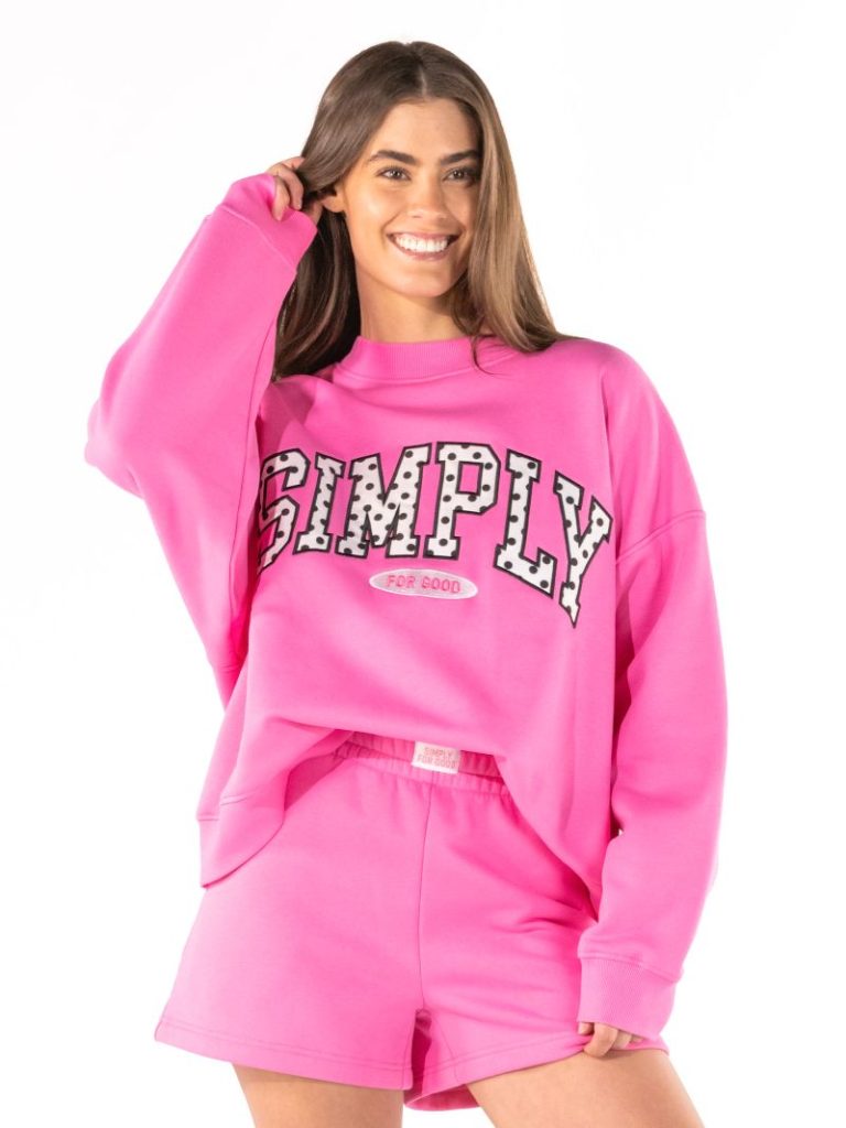 Simply Southern S4G Polka Dot Pullover Crewneck Sweatshirt