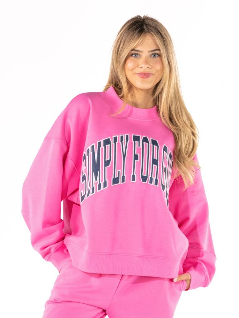 Simply Southern 0226 S4G Logo Pullover Crewneck Sweatshirt