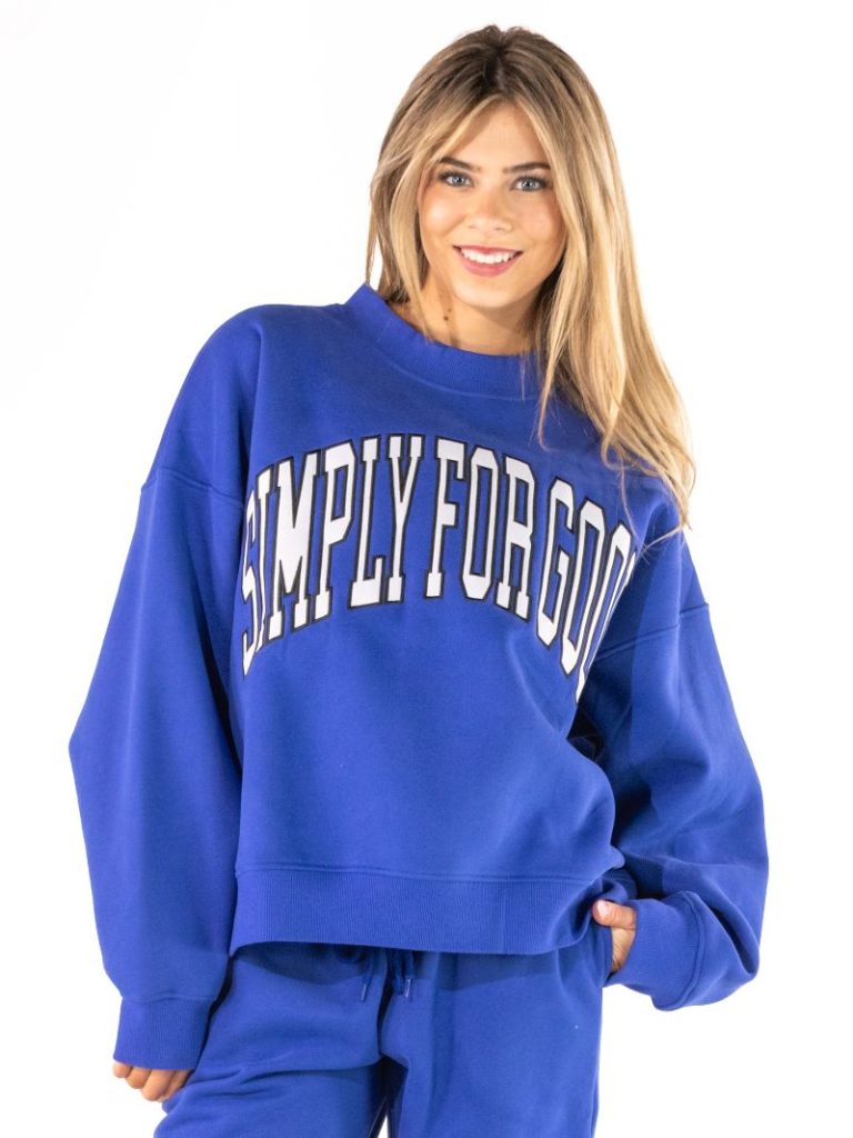 Simply Southern 0226 S4G Logo Pullover Crewneck Sweatshirt