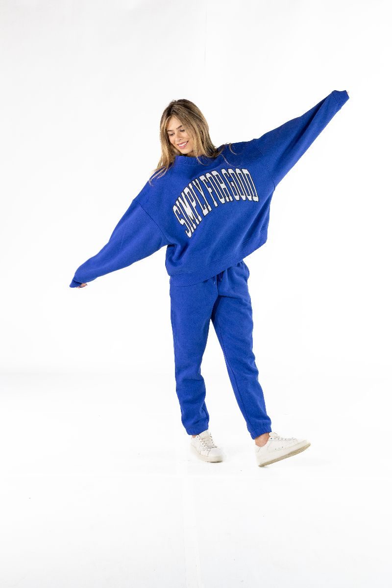 Simply Southern 0226 S4G Logo Pullover Crewneck Sweatshirt