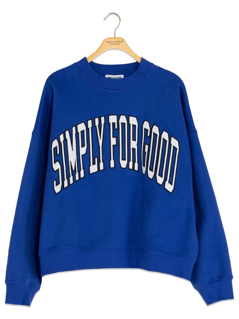 Simply Southern 0226 S4G Logo Pullover Crewneck Sweatshirt