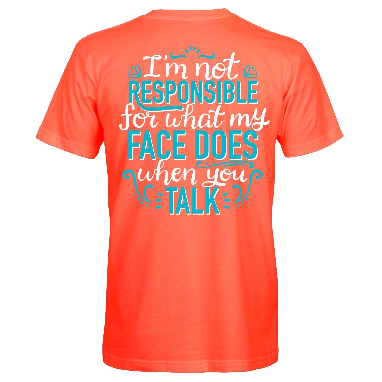 Southern Attitude What My Face Does T-Shirt - SimplyCuteTees