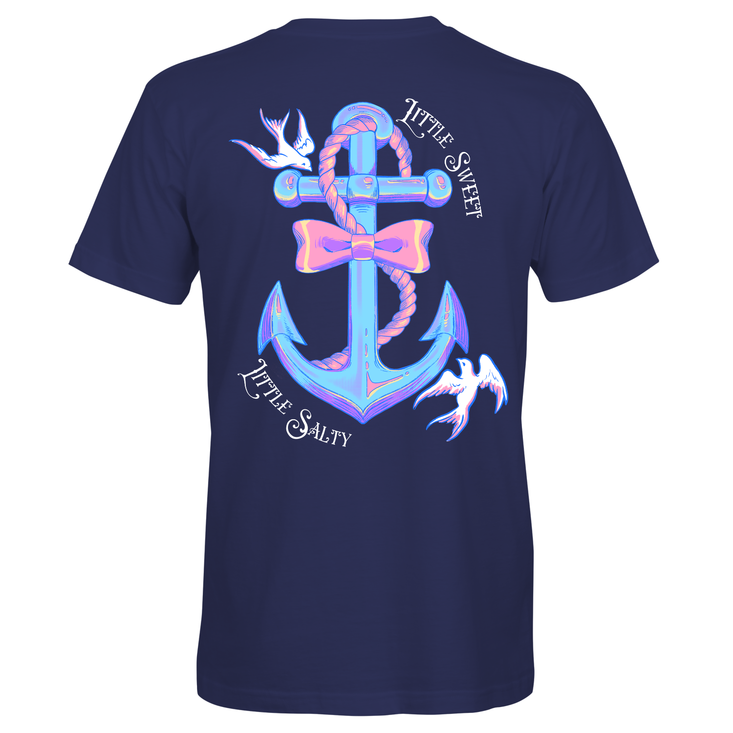 Southern Attitude Salty Anchor Bow 2.0 T-Shirt