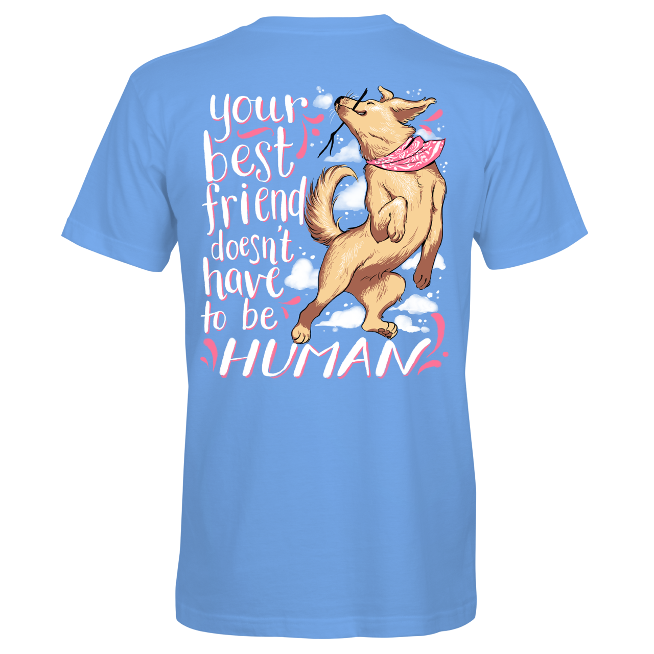 Southern Attitude Best Friend Doesn't Have To Be Human T-Shirt