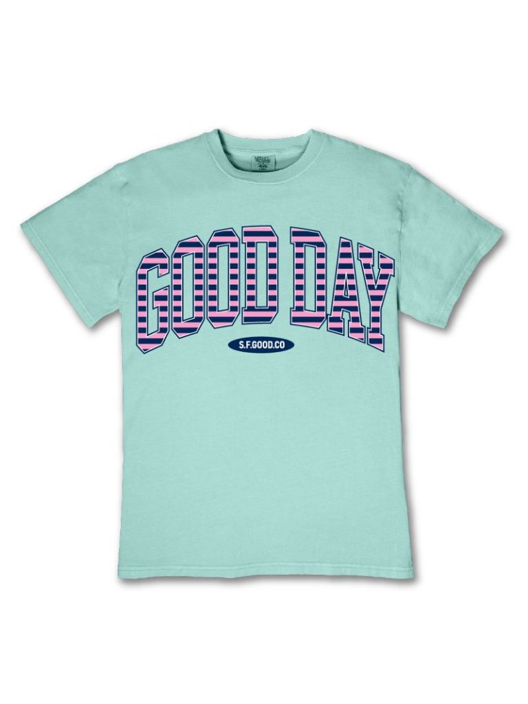 Simply Southern S4G Stipe Logo Mineral Washed T-Shirt