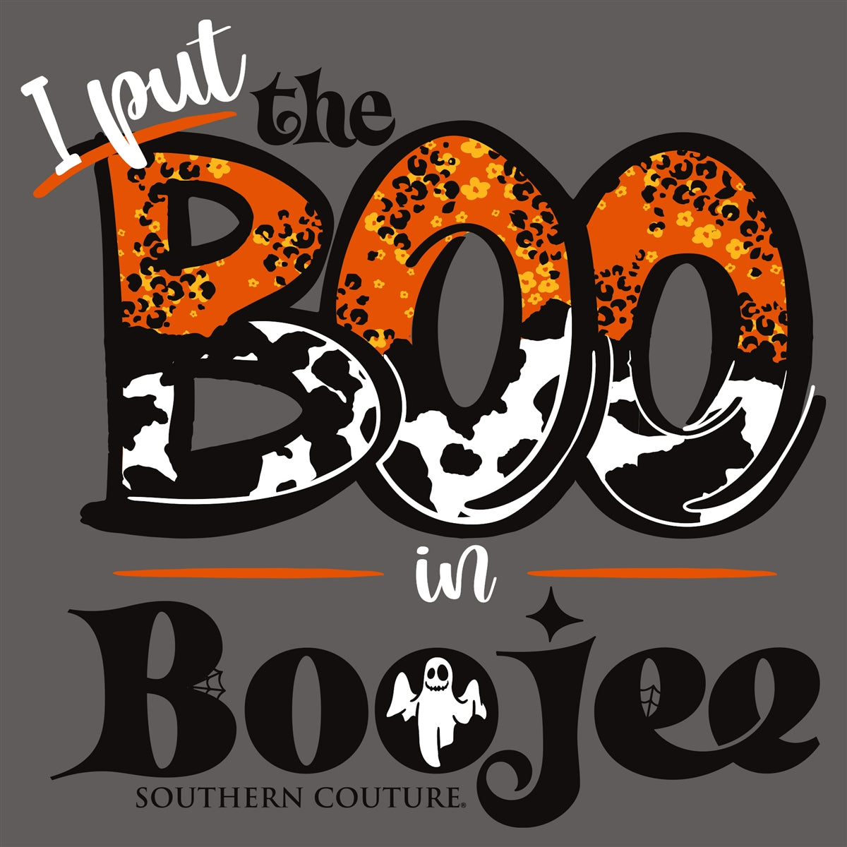 SALE Southern Couture Boo in Boujee Fall Soft Long Sleeve T-Shirt