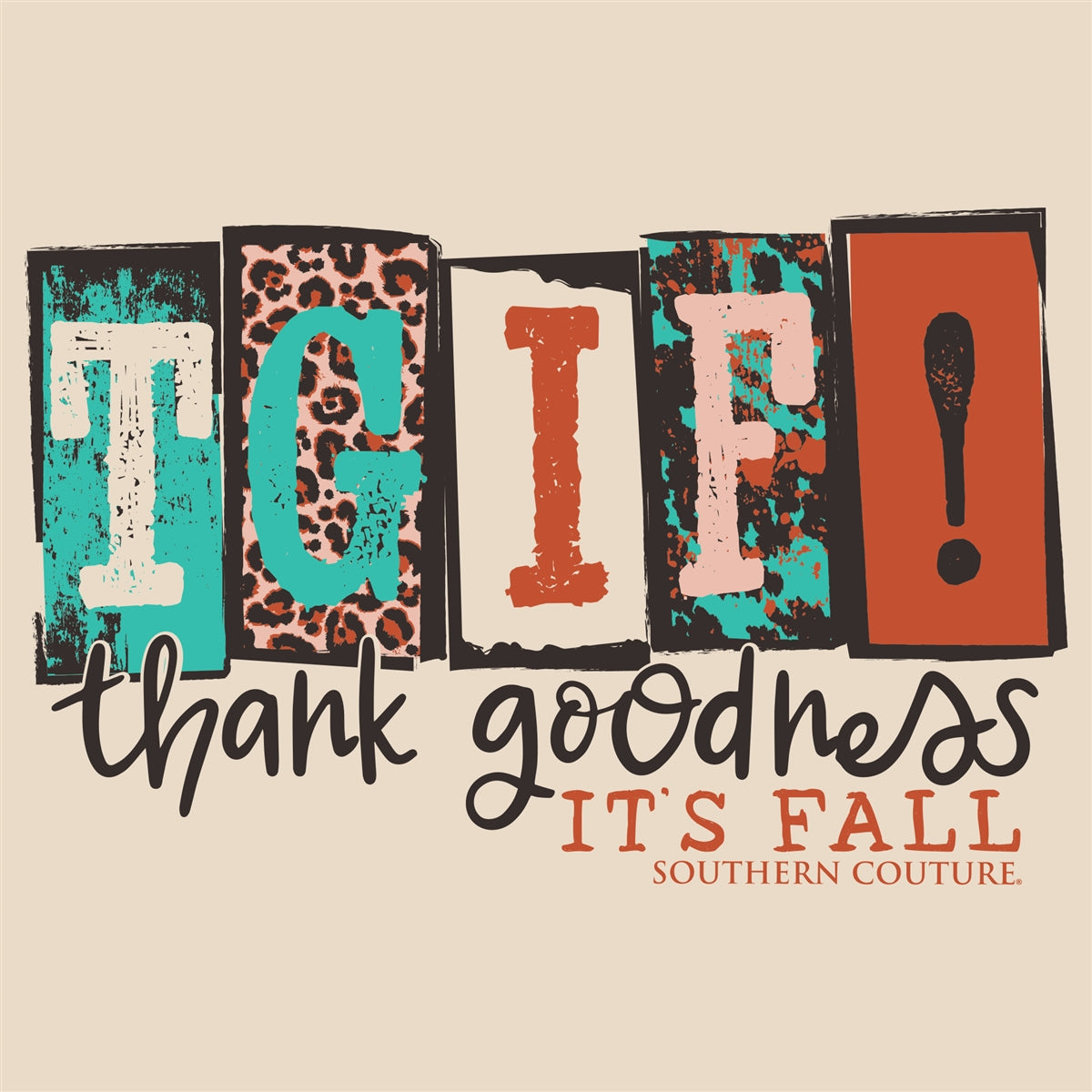 Southern Couture TGIF! Fall Soft T-Shirt
