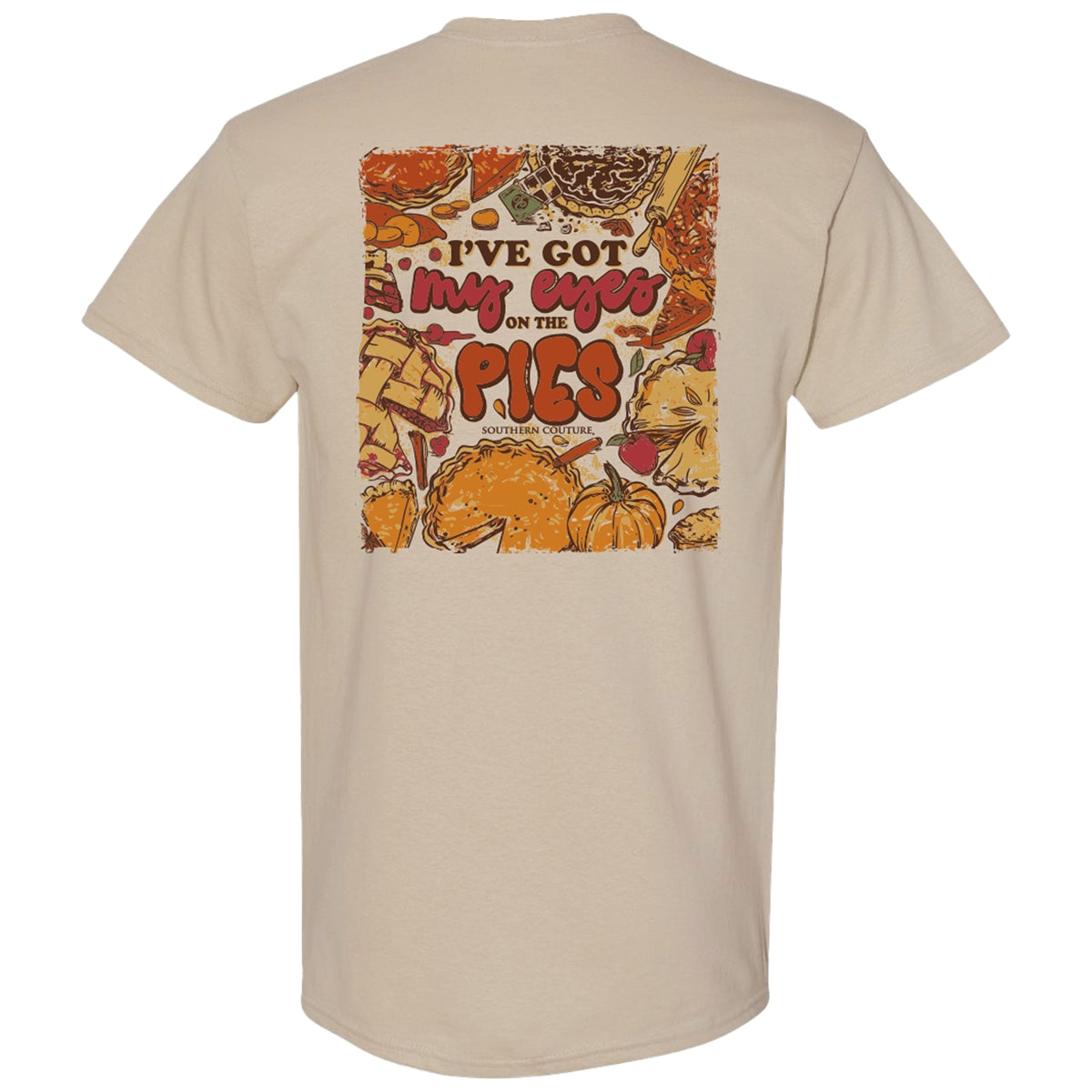 SALE Southern Couture Classic Eyes On The Pies Fall T-Shirt