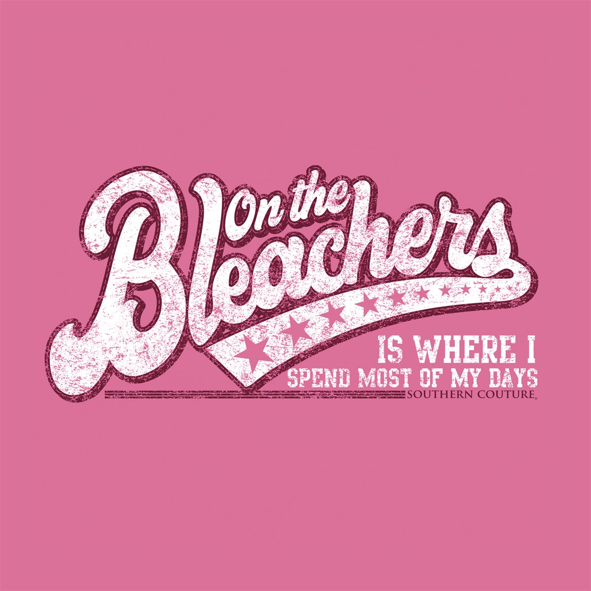 Southern Couture Soft On The Bleachers T-Shirt - SimplyCuteTees