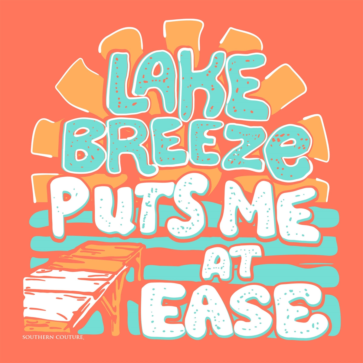 Southern Couture Soft Lake Breeze T-Shirt - SimplyCuteTees