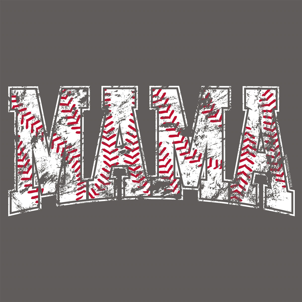 Southern Couture Soft Baseball Mama T-Shirt - SimplyCuteTees