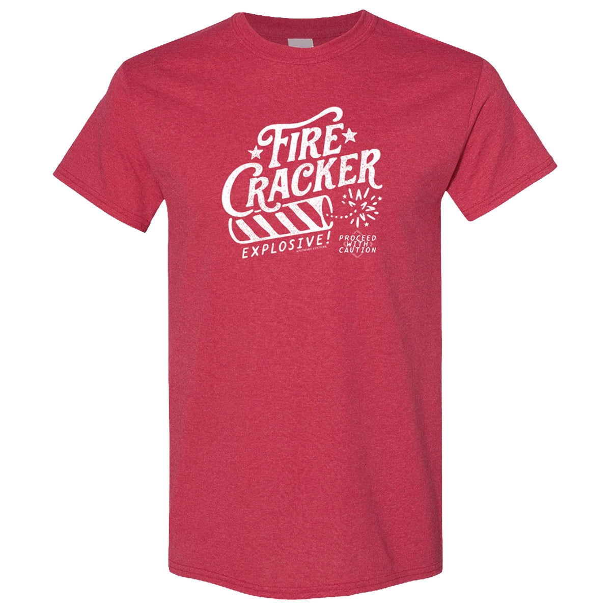 Southern Couture Soft Firecracker USA T-Shirt - SimplyCuteTees